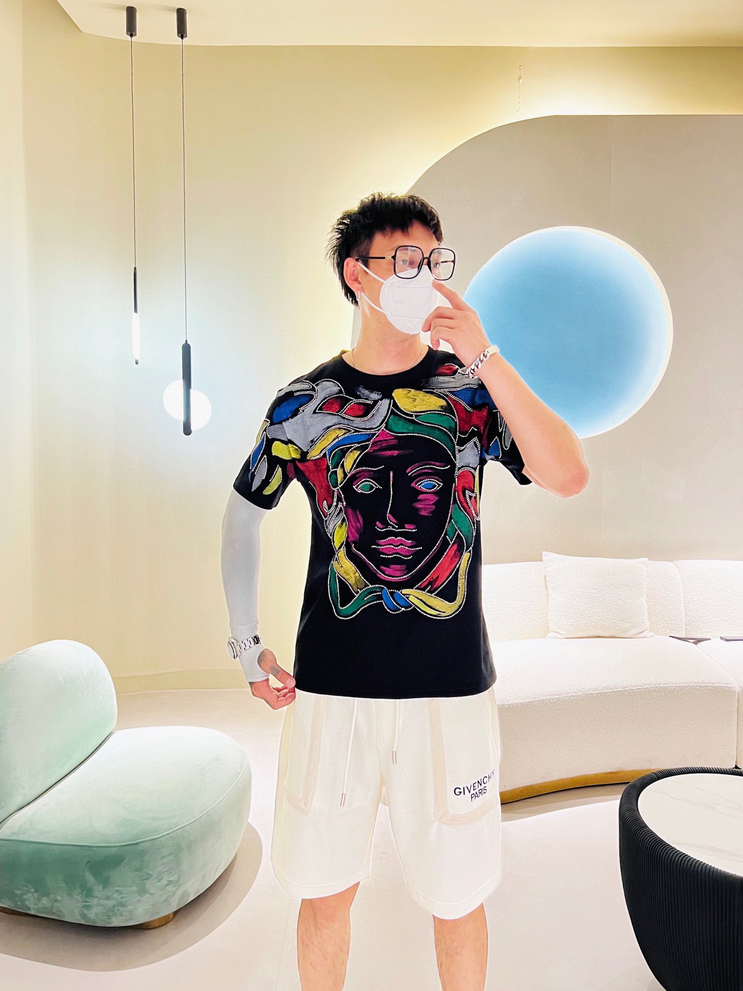 範思哲  2023ss春夏圓領短袖