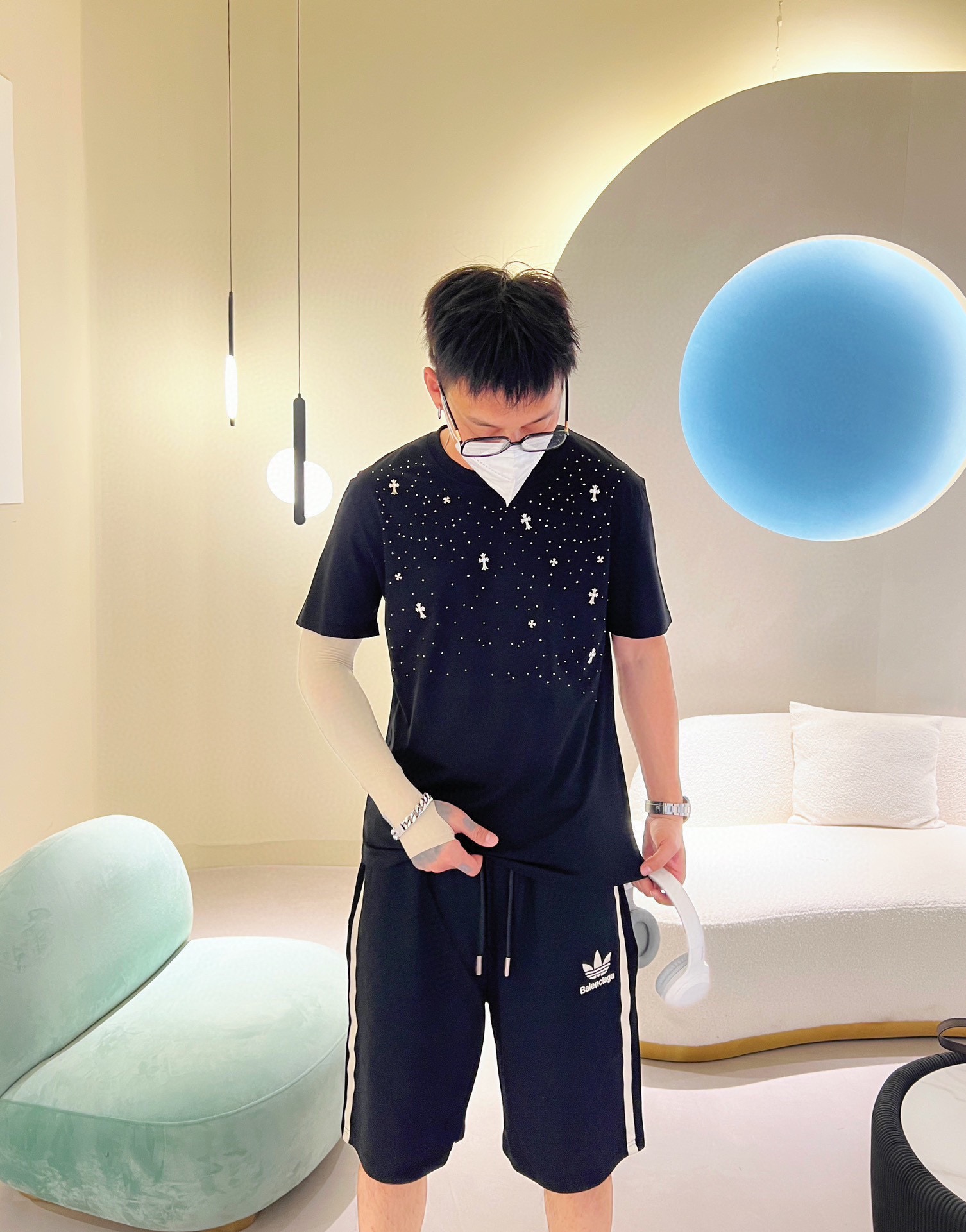 克羅心  2023ss春夏圓領短袖