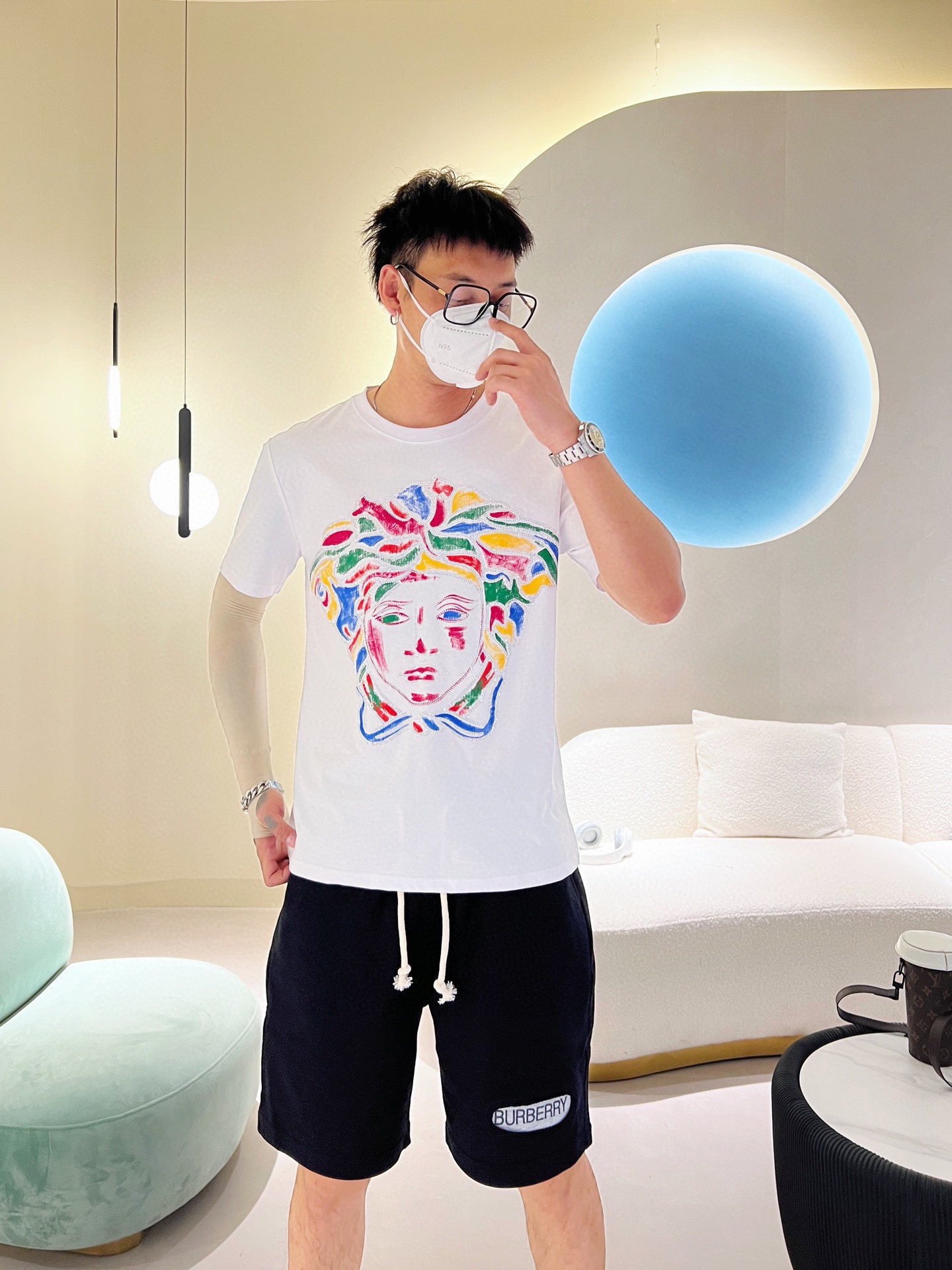 範思哲  2023ss春夏圓領短袖