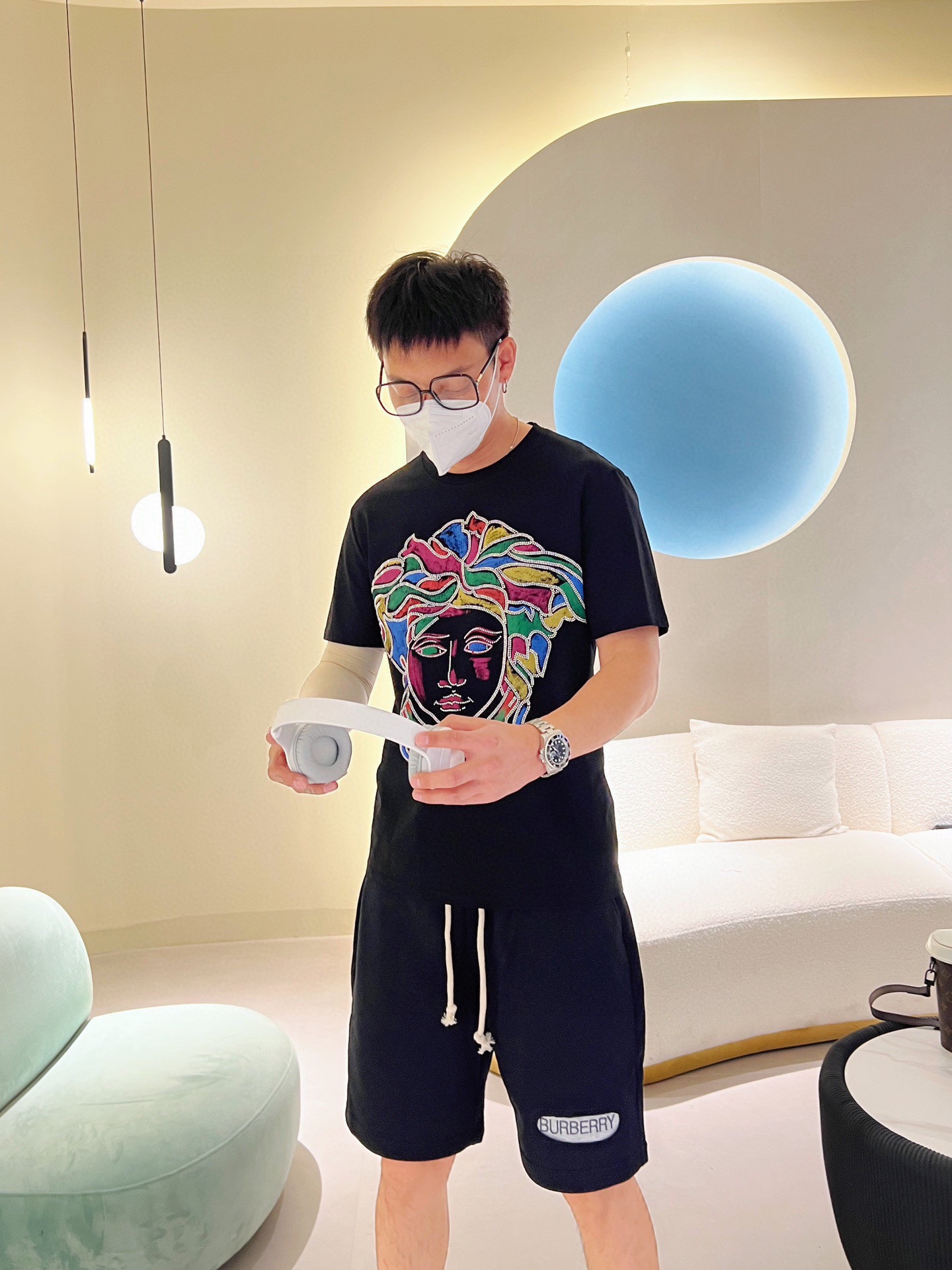 範思哲  2023ss春夏圓領短袖