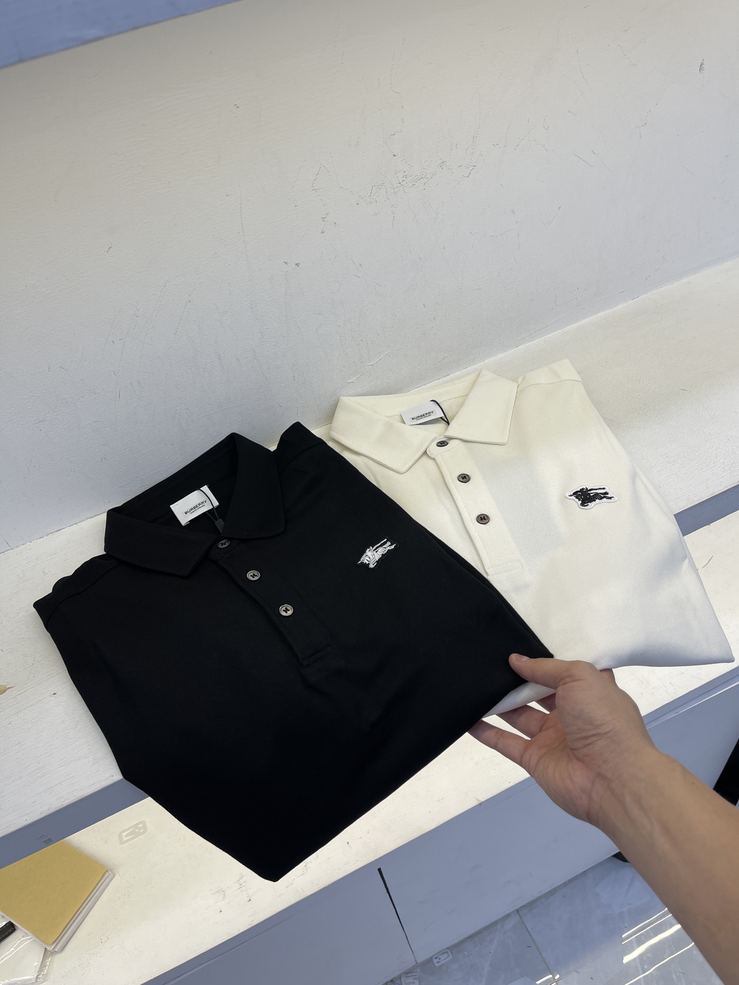 BBR巴格麗新季23秋冬新品萊卡絲光珠地棉