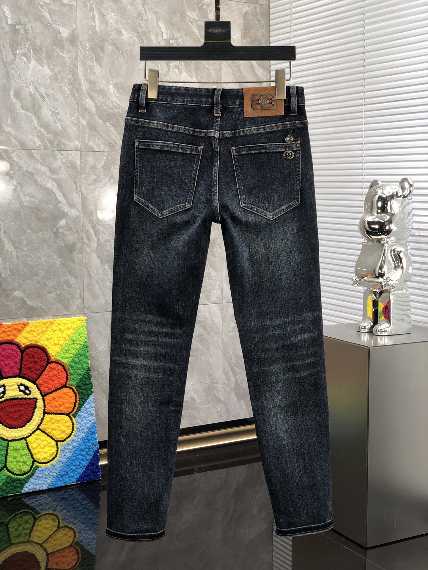 古奇 Gucci 23早秋新品男士牛仔褲