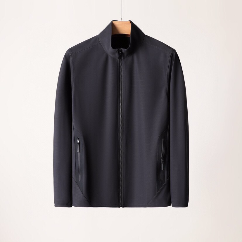 Ermenegildo Zegna 傑尼亞23年秋冬新品立領夾克外套