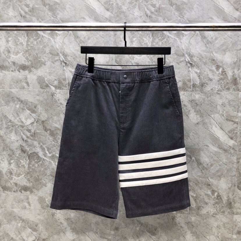 THOM BROWNE 湯姆布朗 TB燈芯絨短褲