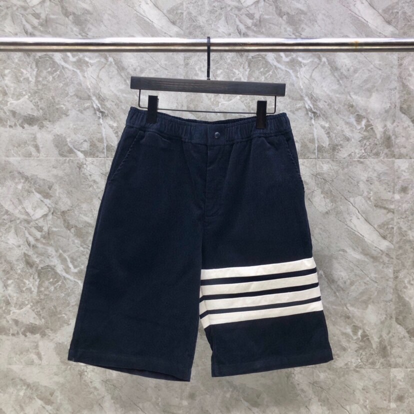 THOM BROWNE 湯姆布朗 TB燈芯絨短褲