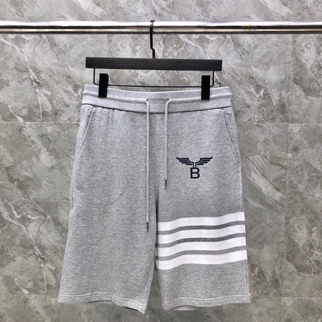 THOM BROWNE 湯姆布朗 TB B字母四杠短褲