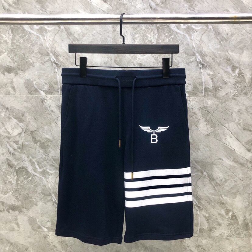 THOM BROWNE 湯姆布朗 TB B字母四杠短褲