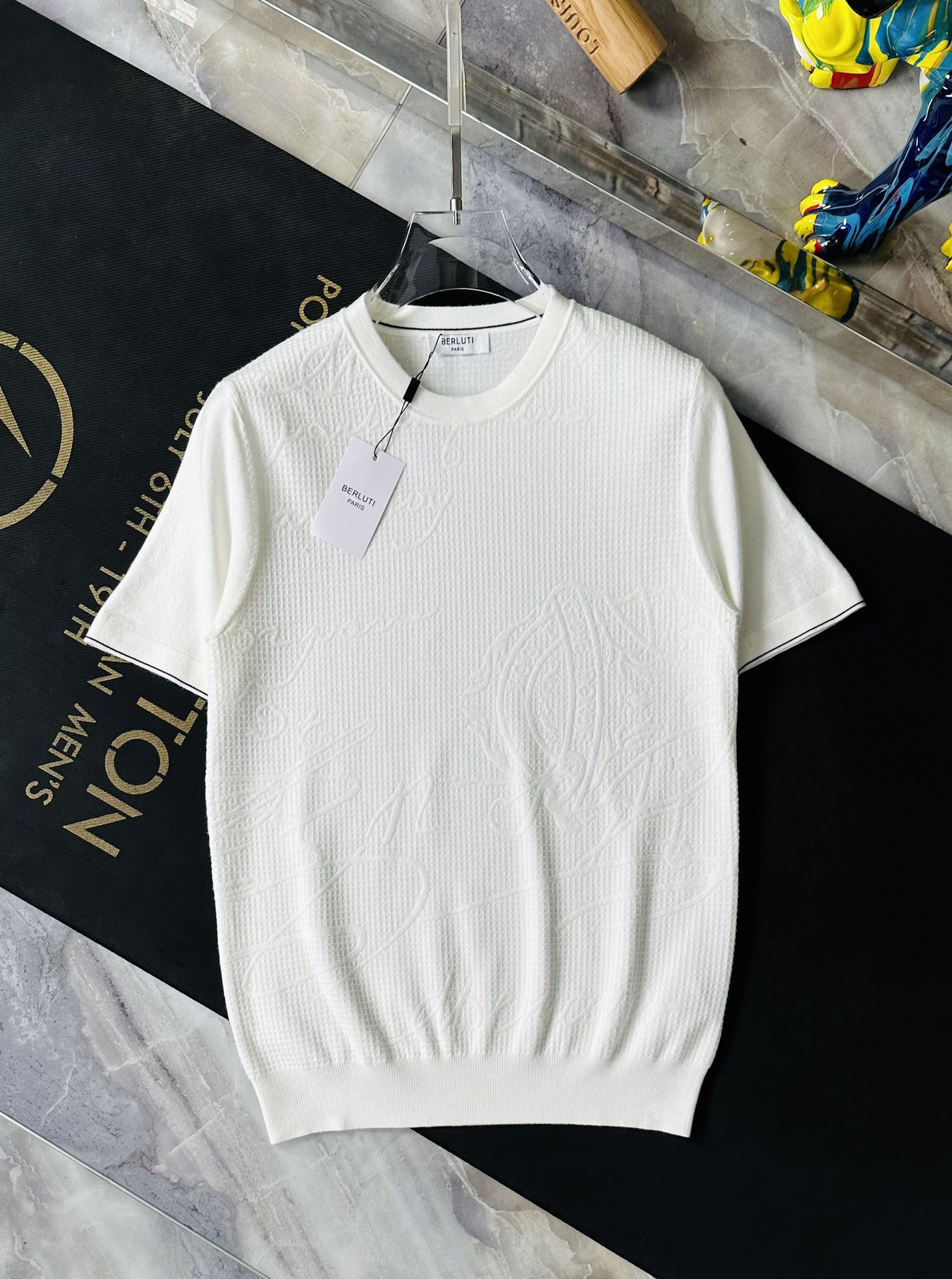 Berluti 布魯提 2023ss早秋新款短袖