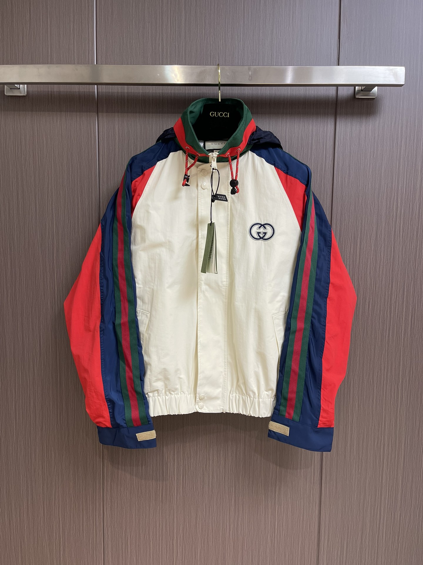GUCCI 2023SS 經典色系拼接外套
