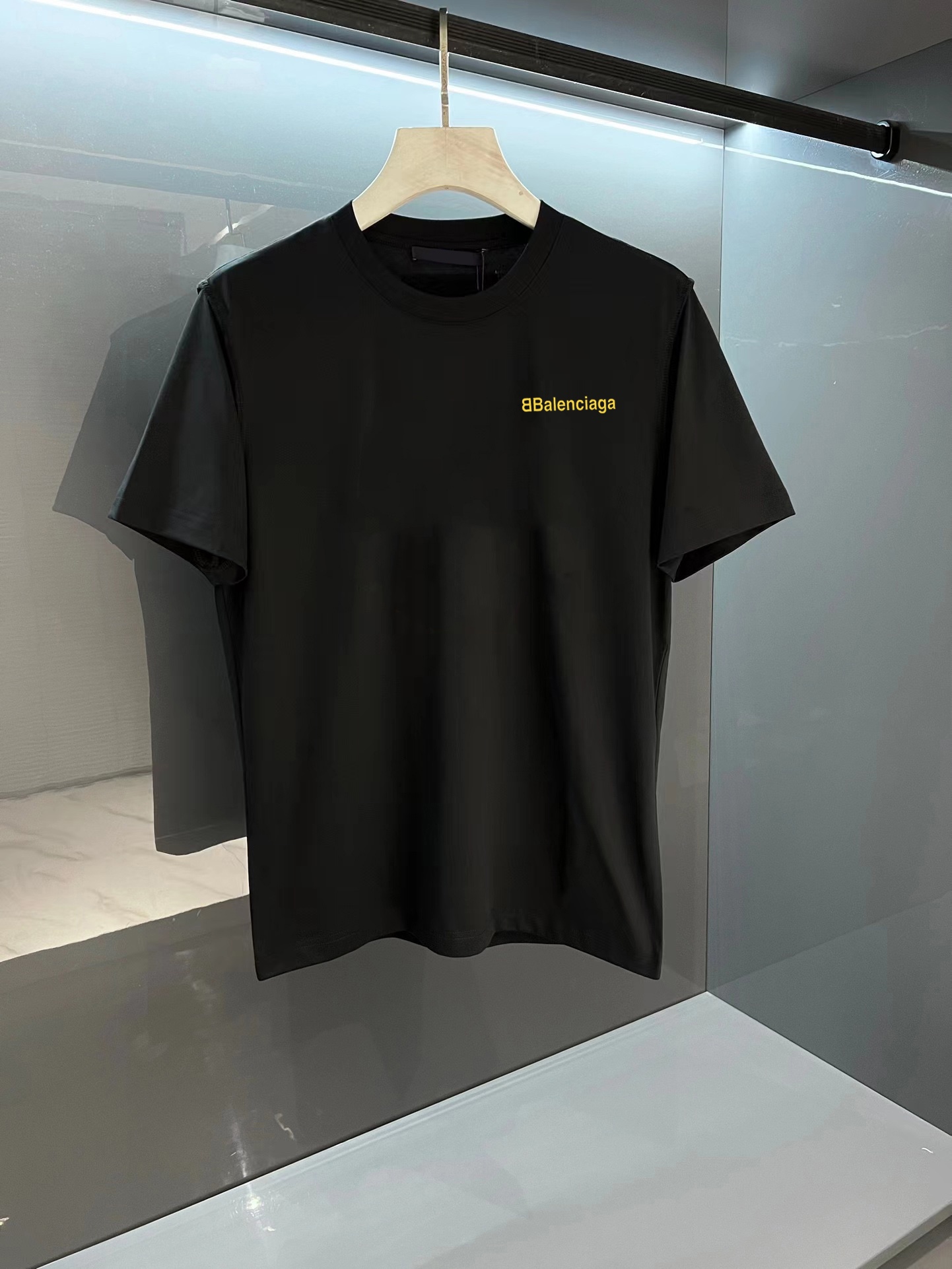 Balenciaga 巴黎世家 新款字母印花雙層重工短袖T桖
