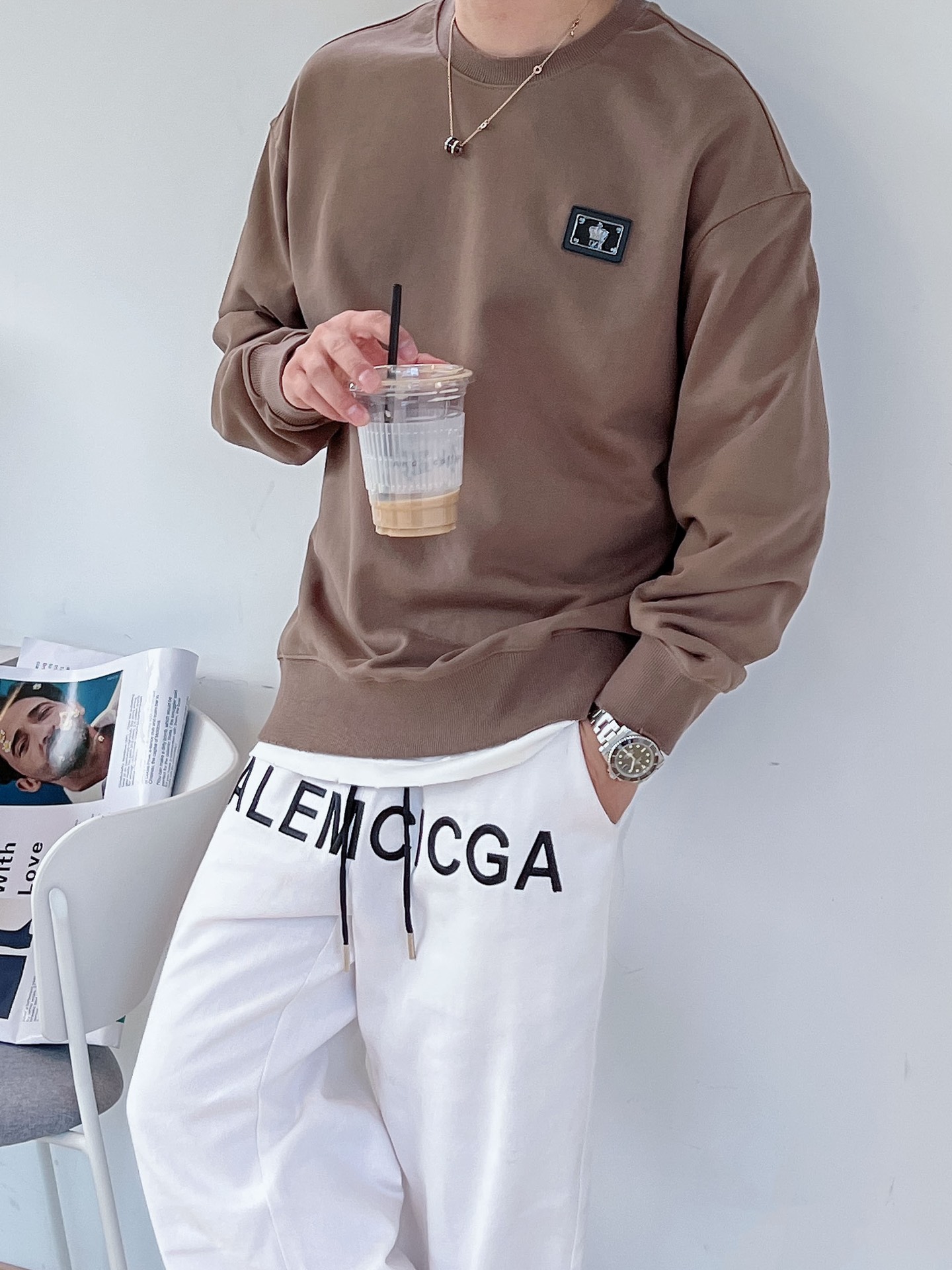 杜嘉班D&G   秋冬新款限定版 圓領衛衣