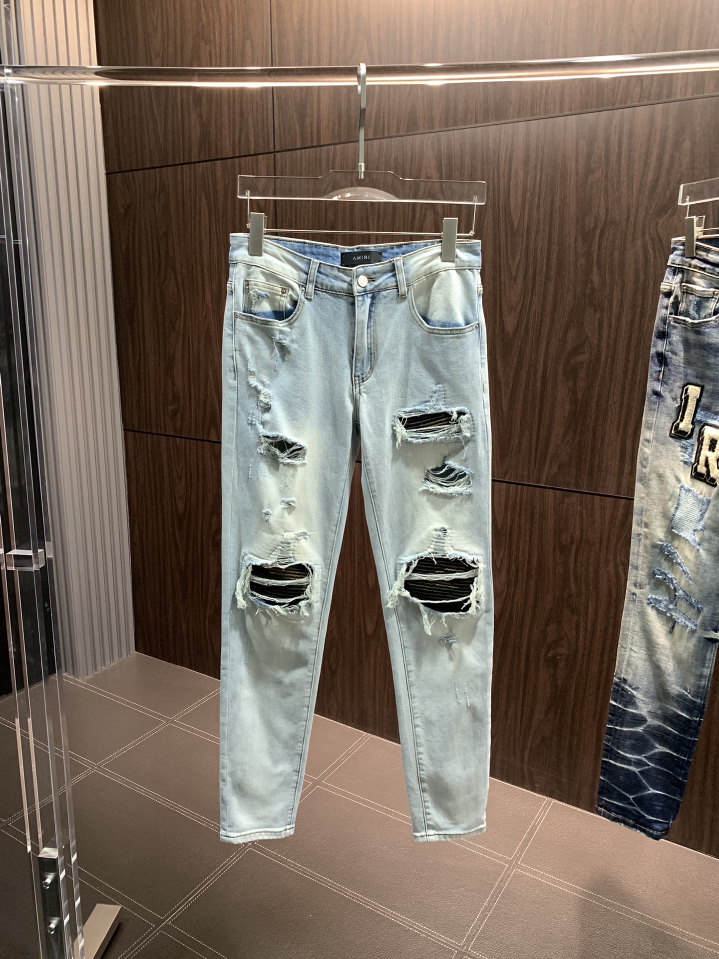 AMIRI 獨家專供新款 修身款 小直筒 牛仔褲