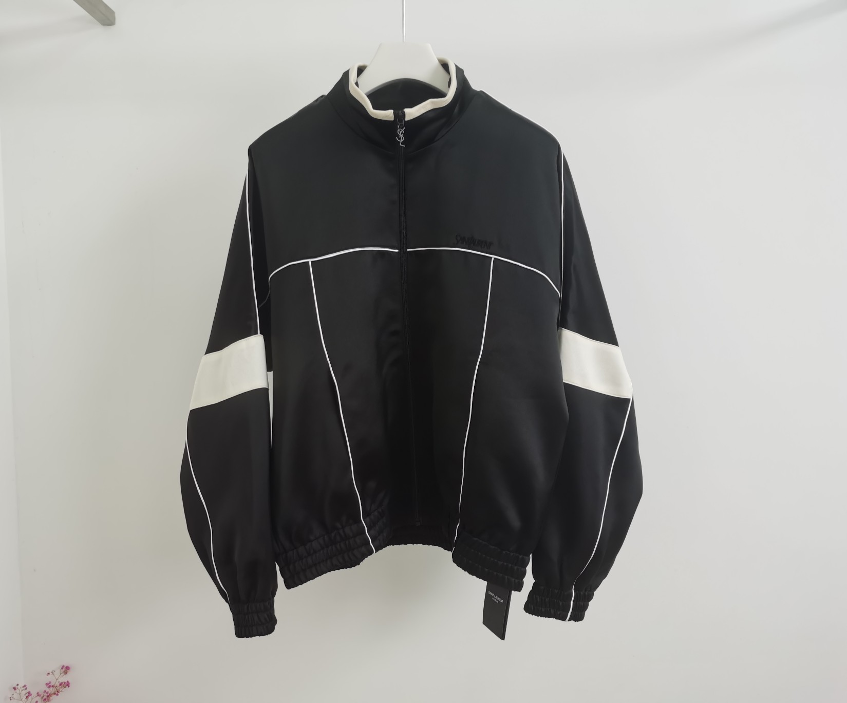 YSL  秋冬新款重磅醋酸複合面料夾克外套