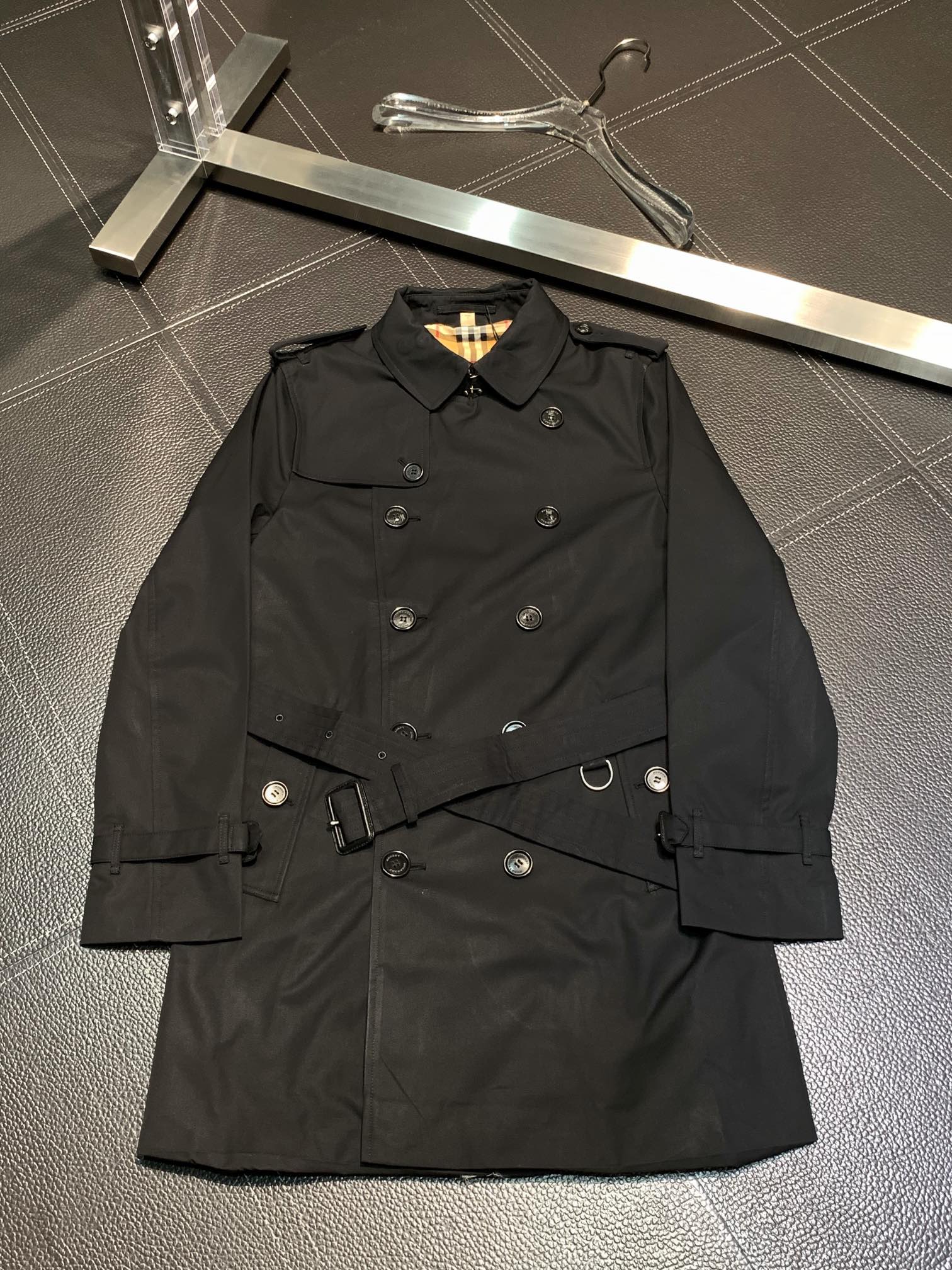 BURBERRY/巴寶莉 肯辛頓版型獨家專供經典風衣風衣