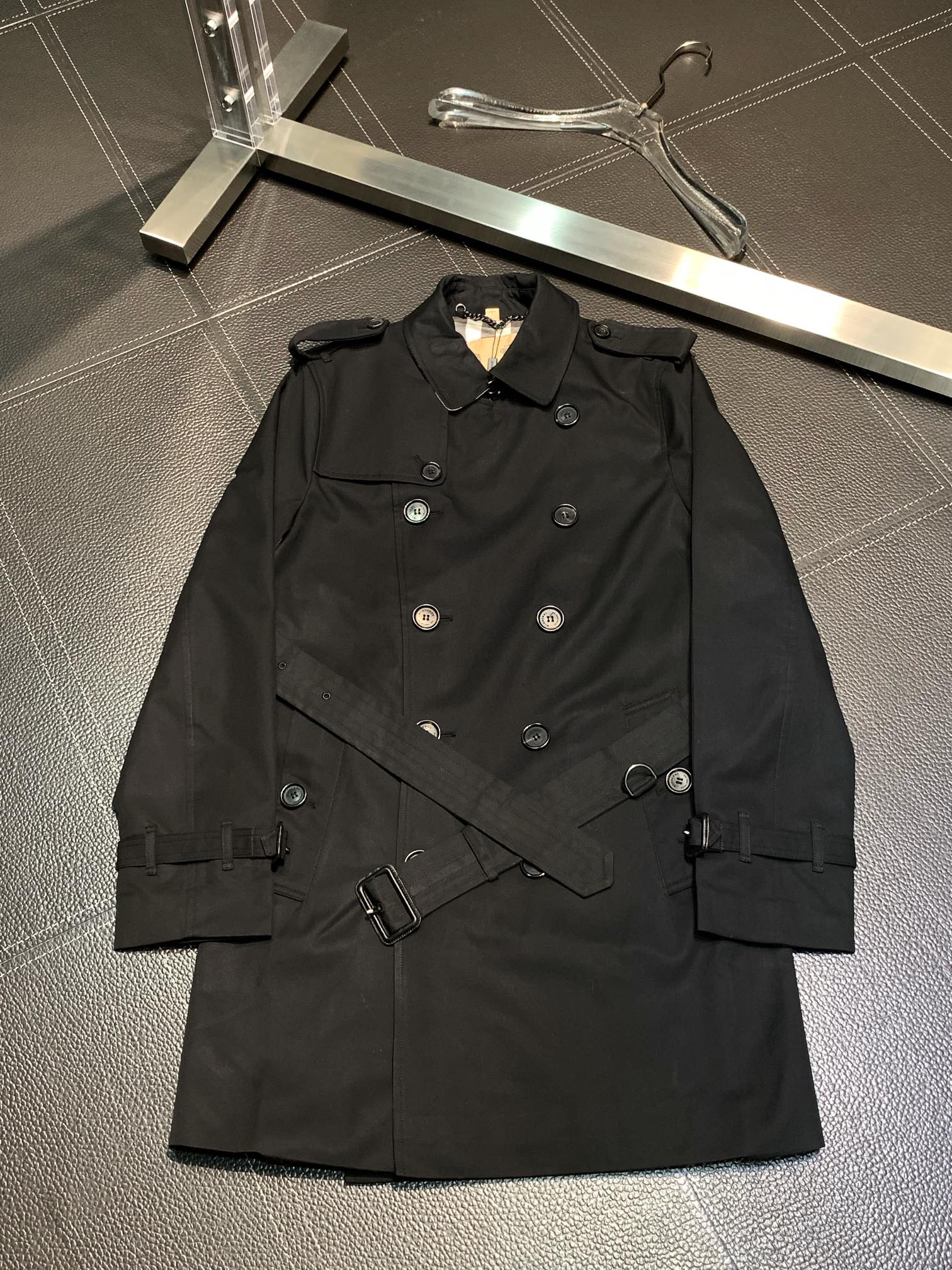 BURBERRY/巴寶莉 肯辛頓版型獨家專供經典風衣風衣