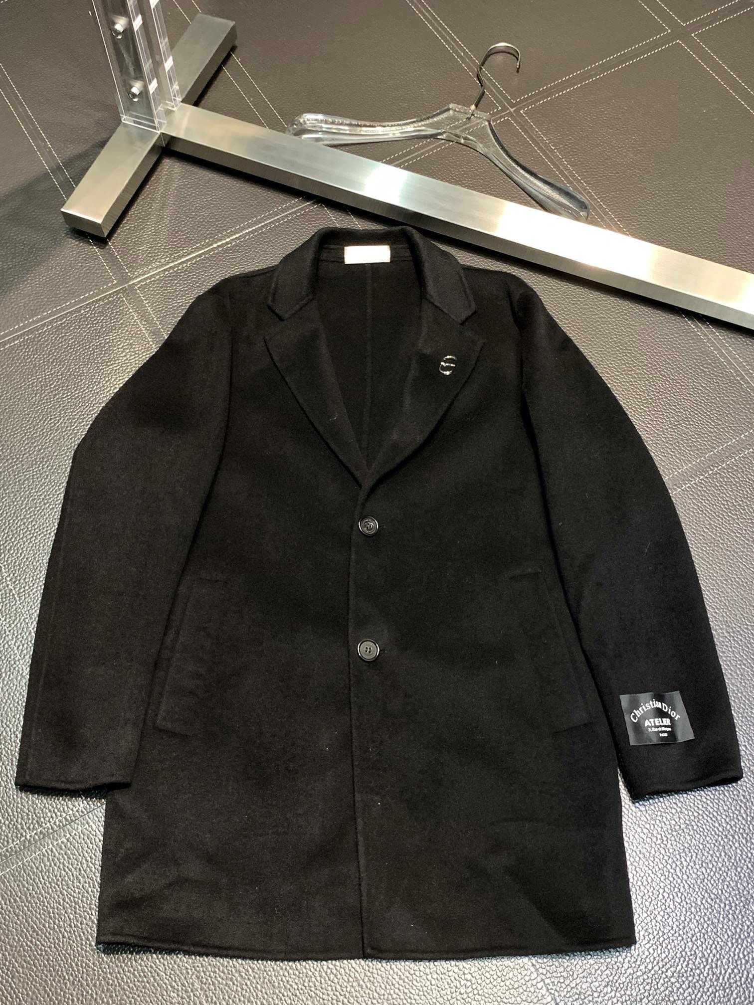 Dior迪奧 獨家專供新款原單男士西服羊羔絨大衣外套