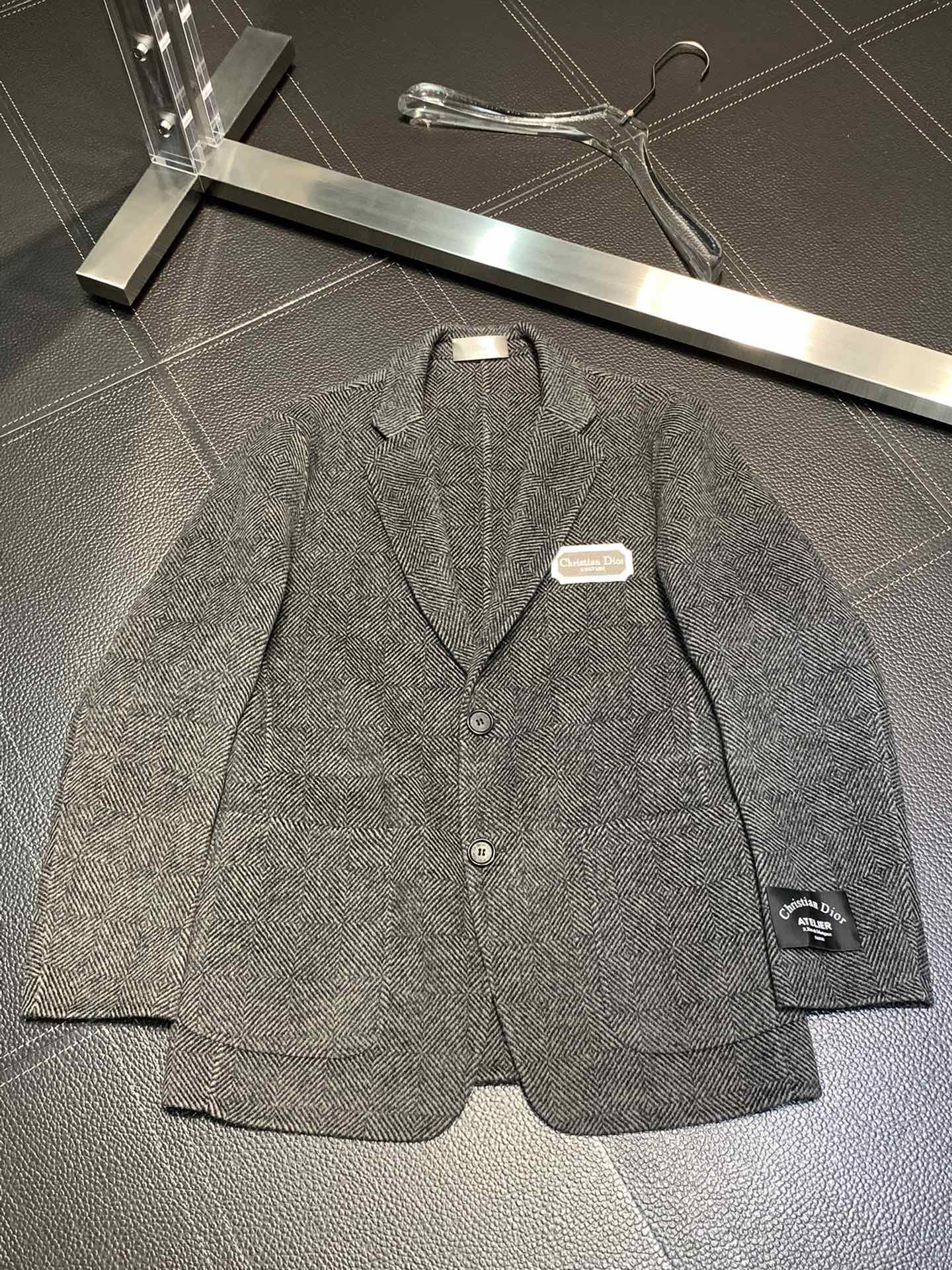 Dior迪奧 獨家專供新款原單男士西服羊羔絨外套