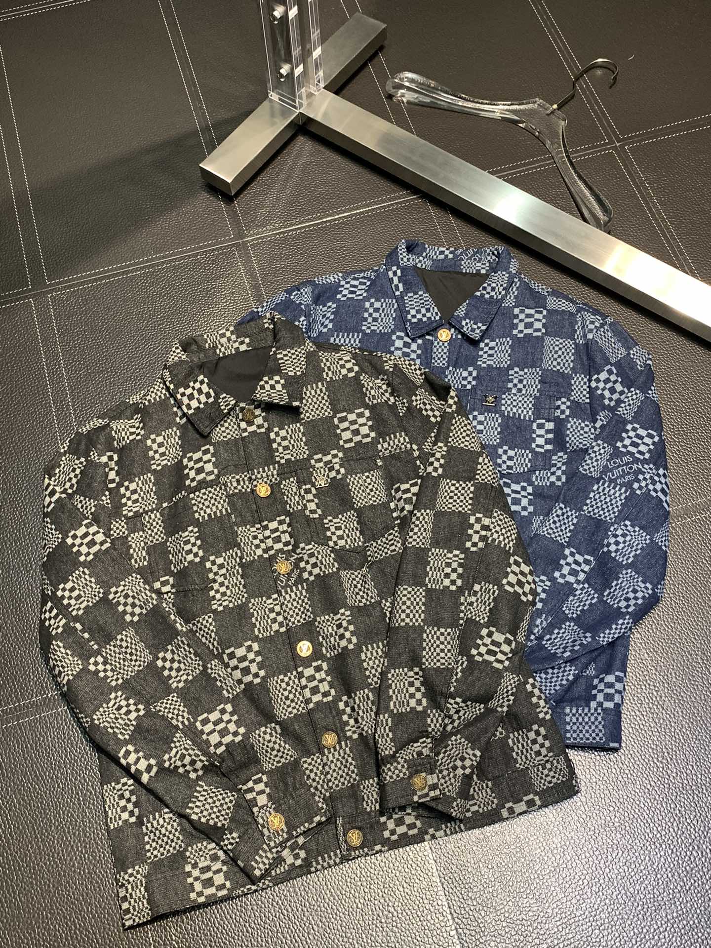 LV路易威登 翻領牛仔外套