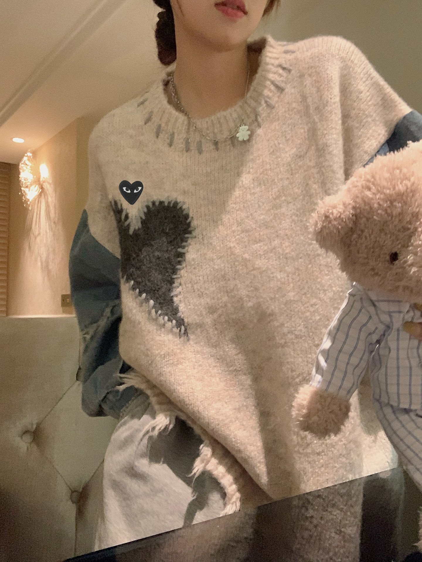 PLAY COMME des GARCONS川久保玲2023新款毛衣