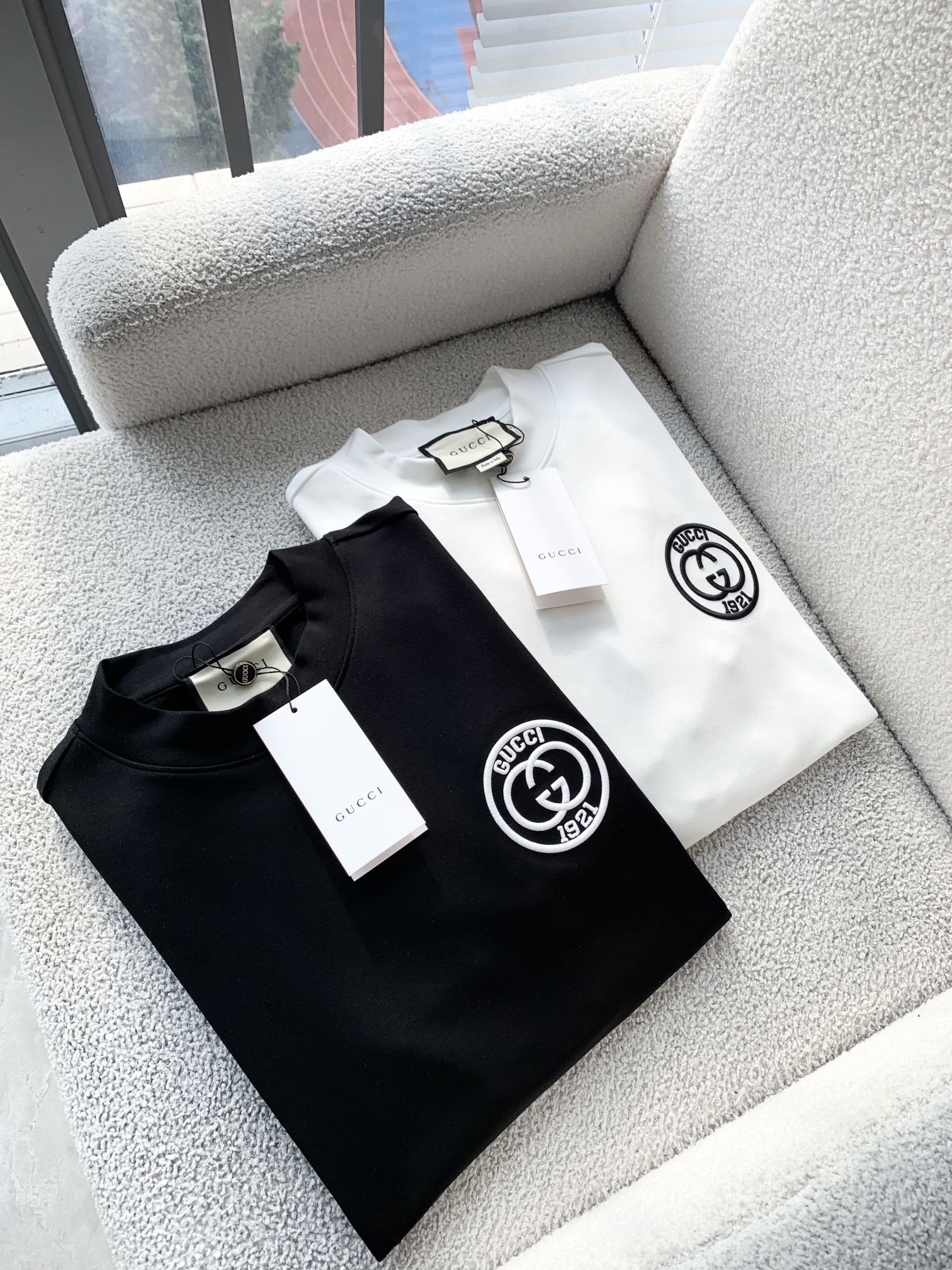 Gucci 古奇 2023秋冬新款男女同款短袖打底衫