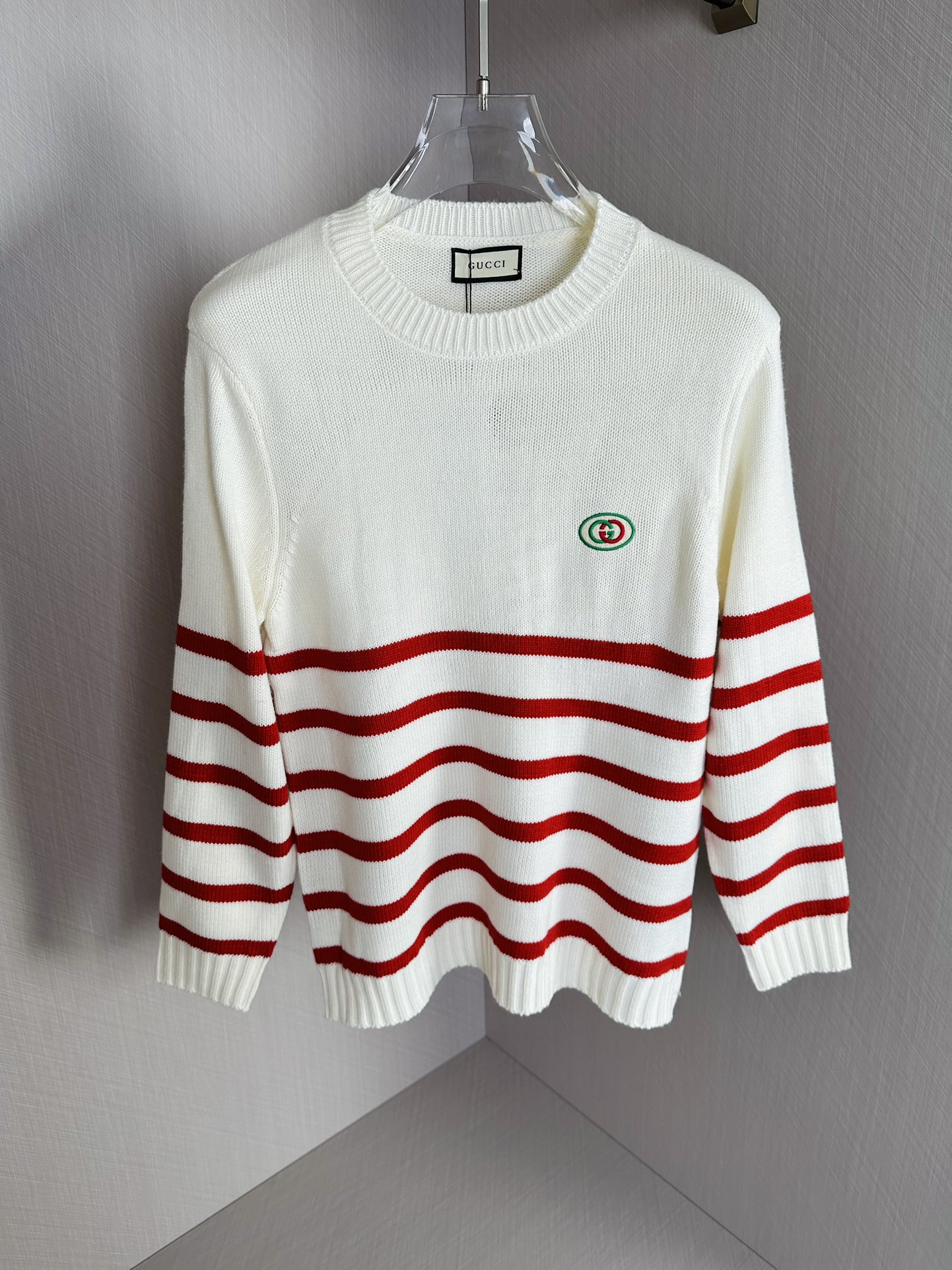 Gucci 古奇 2023新款提花羊毛針織圓領領毛衫