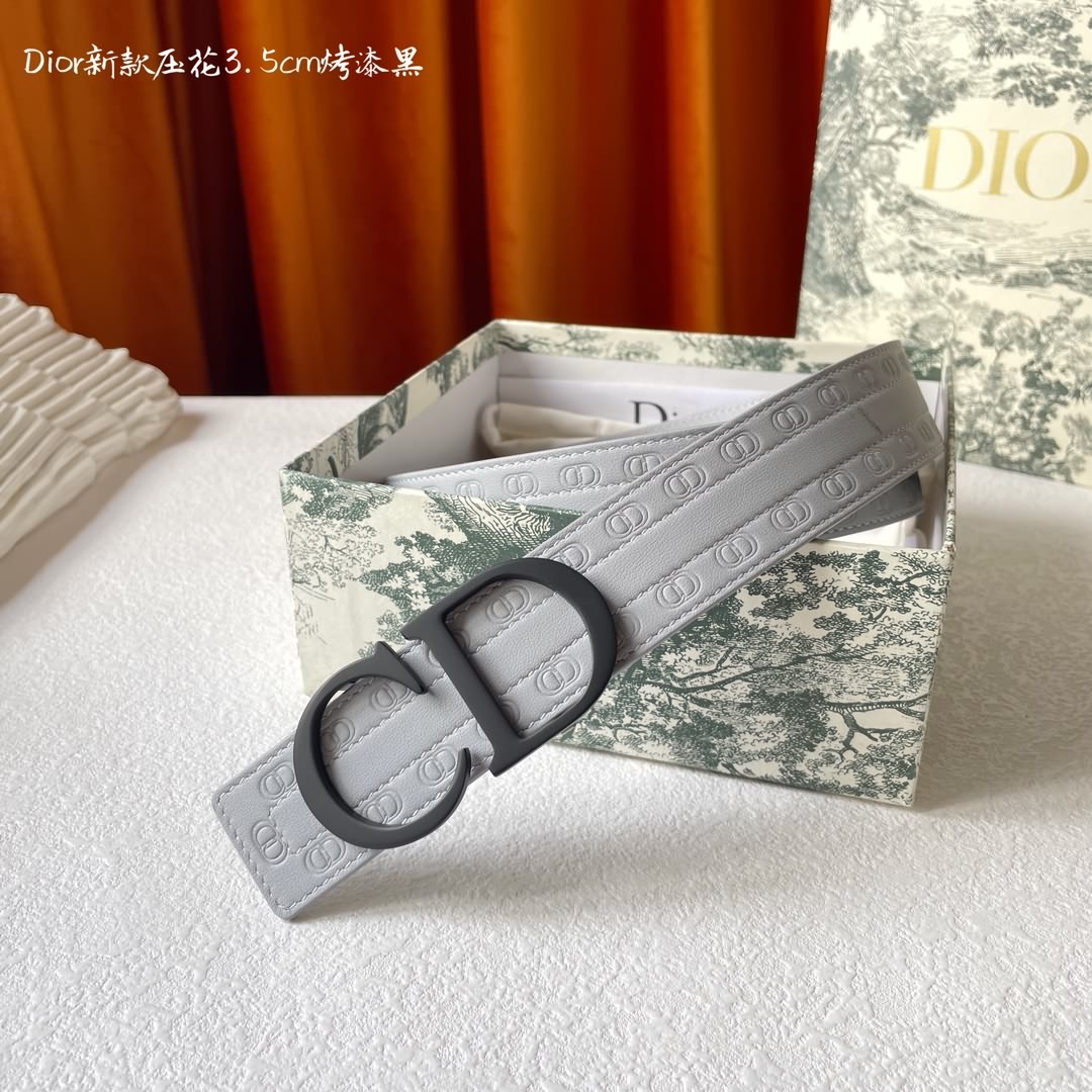 Dior 金屬覆層黃銅腰帶