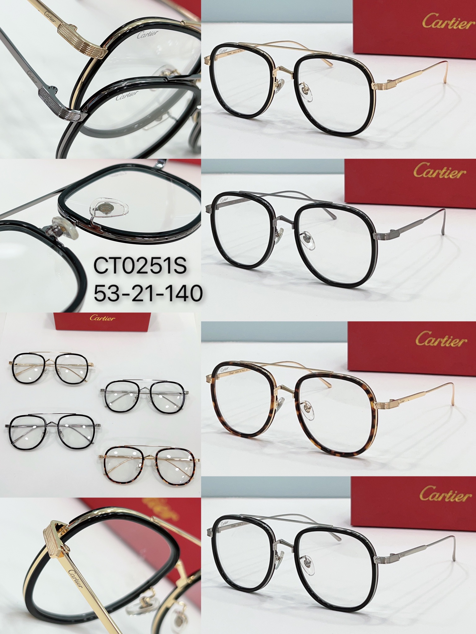 新款Cartier/卡地亞CT00251S