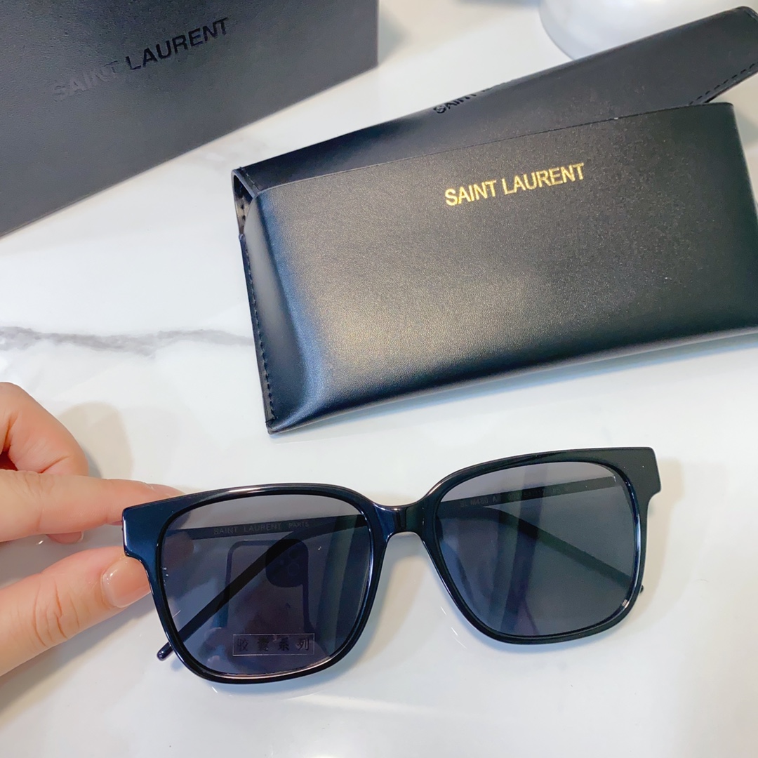 SAINT LAURENT膠囊眼鏡