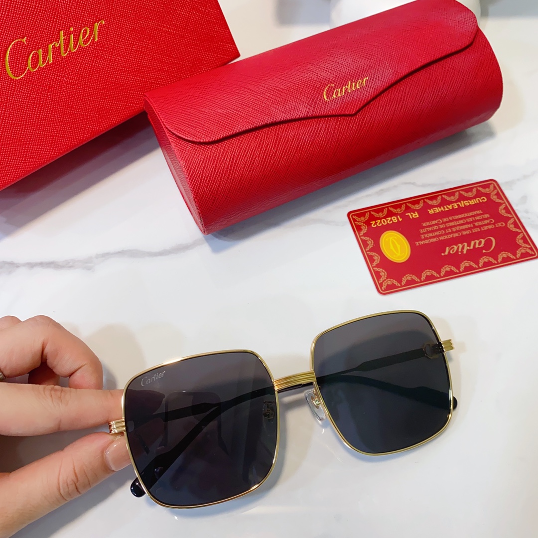 CARTIER* 新款墨鏡