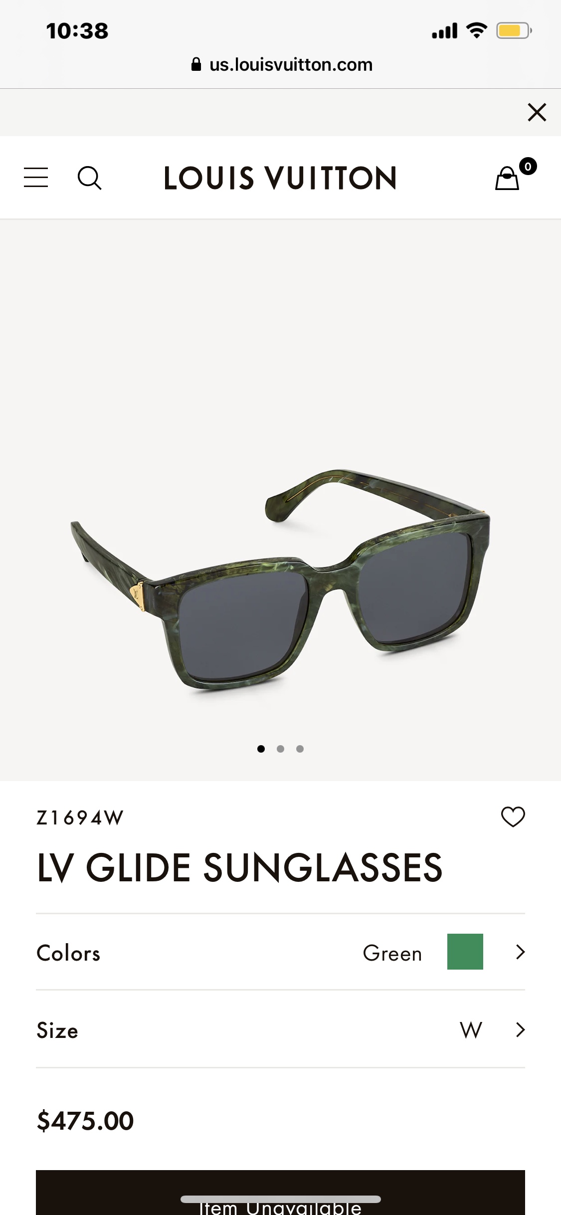223 LOUIS VUITTO Glide 太陽鏡