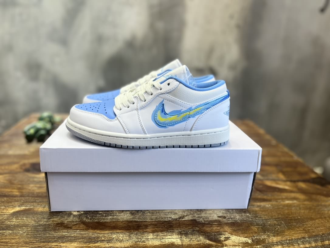 新配色Air Jordan 1 low 喬一低幫復古籃球運動鞋