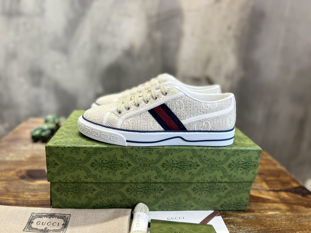 2023新配色Gucci Tennis 1977系列2021新款樂福鞋