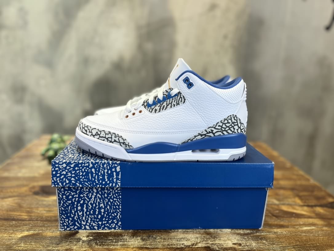Air Jordan 3  Retro＂Dark lris ＂復古籃球鞋