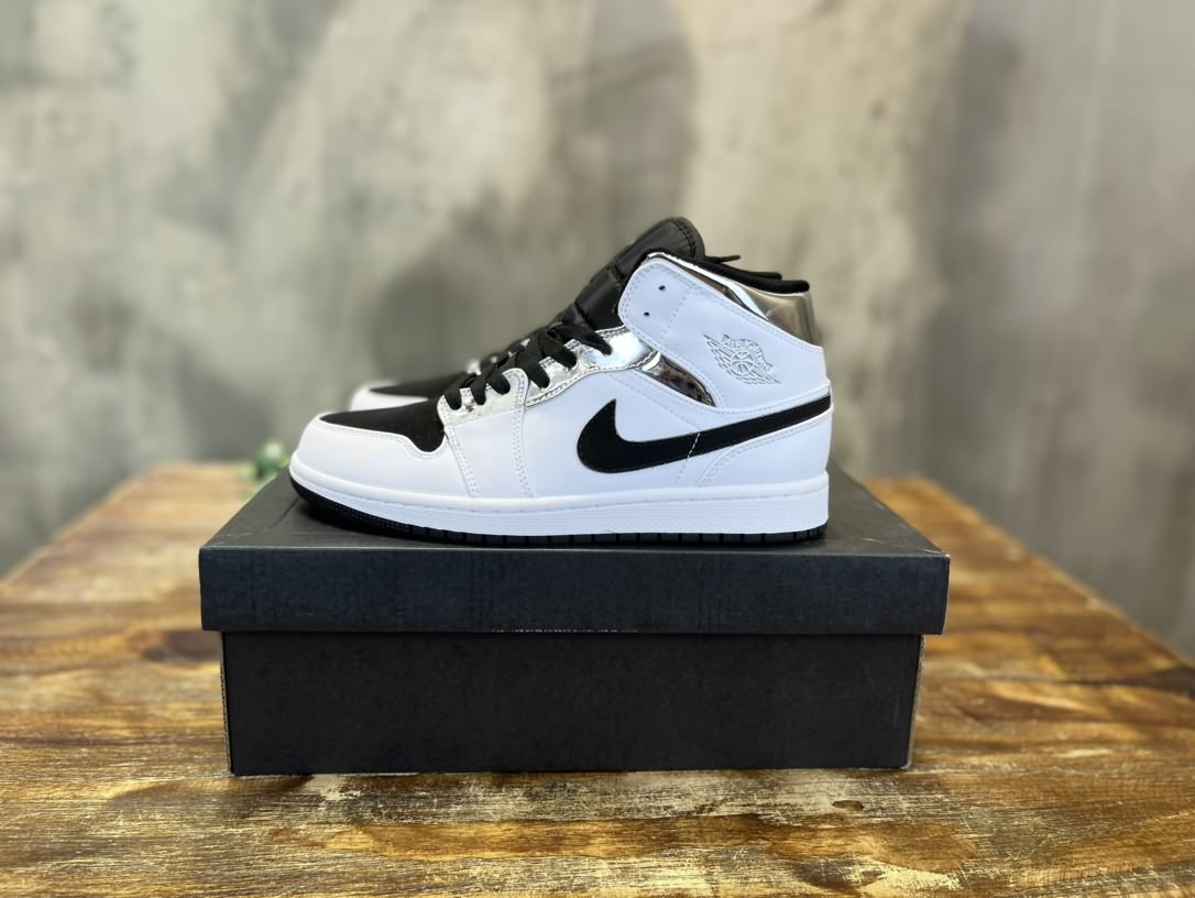 Air Jordan 1 Mid 喬一中幫復古籃球運動鞋