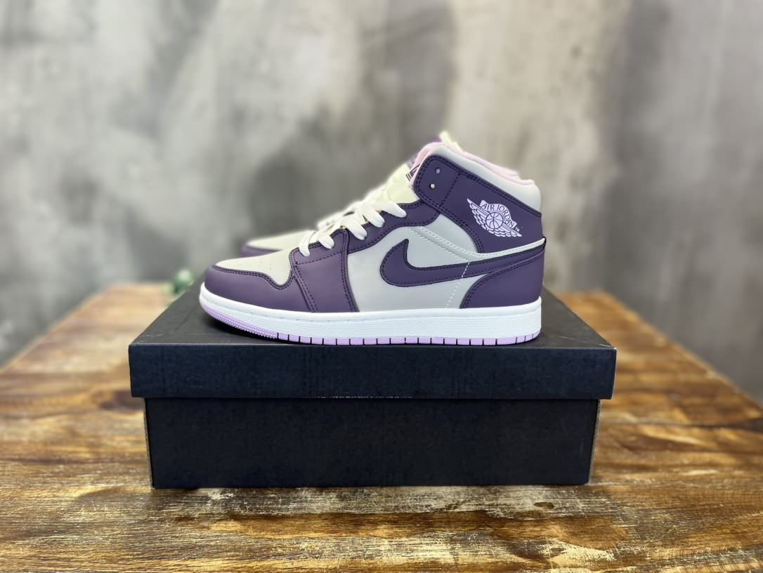 Air Jordan 1 Mid 喬一中幫復古籃球運動鞋
