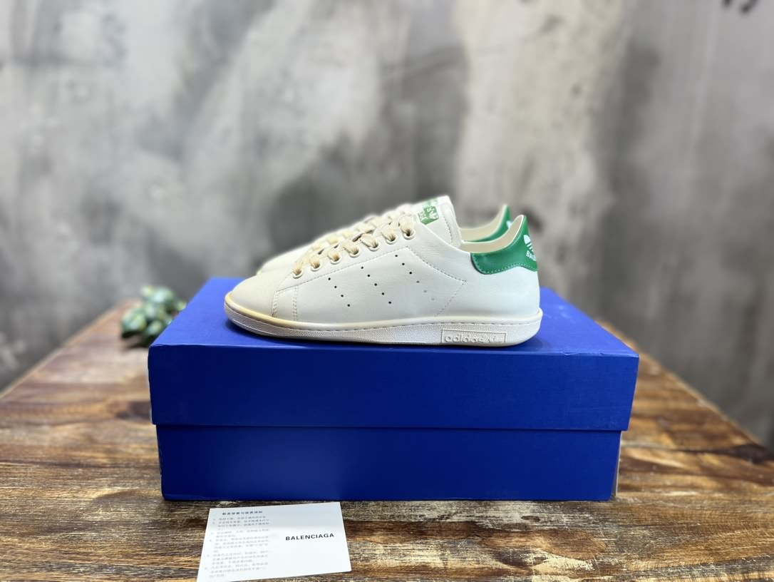 Balenciaga/Adidas 聯名史密斯百搭小白鞋