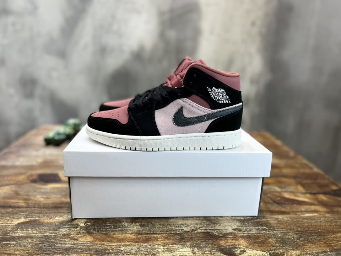 Air Jordan 1 Mid 喬一中幫復古籃球運動鞋