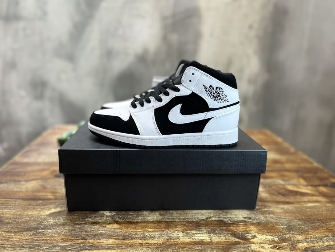Air Jordan 1 Mid 喬一中幫復古籃球運動鞋