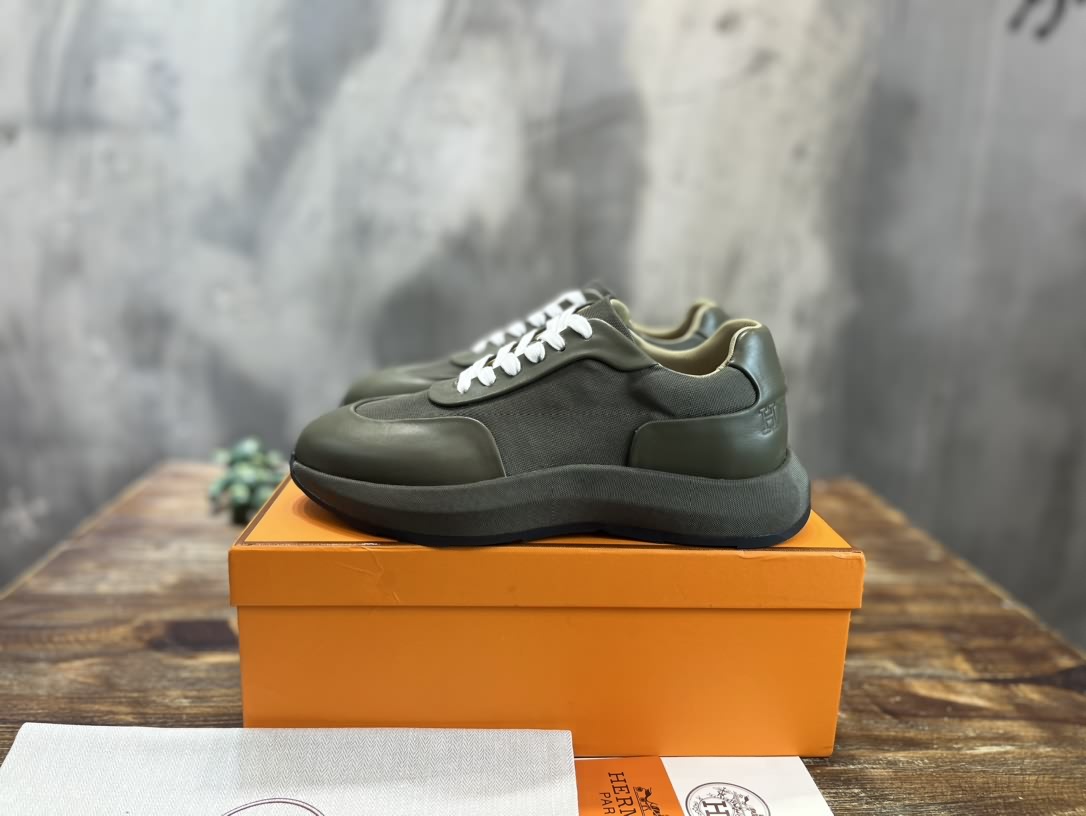 H家23ss早春小白鞋