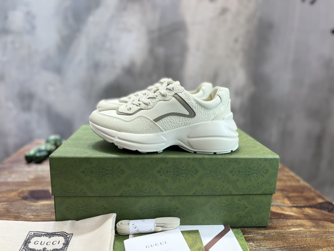 頂級 代購管道版本Gucci Rhyton Vintage Trainer Sneaker