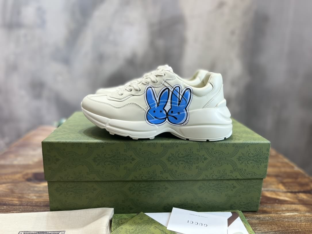 頂級 代購管道版本Gucci Rhyton Vintage Trainer Sneaker