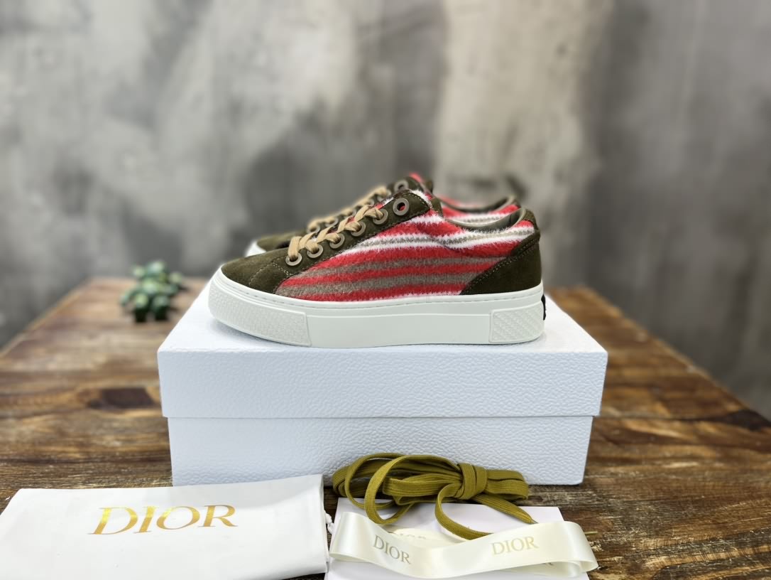 Dior x Denim Tears迪奧 聯名款 彩虹休閒 板鞋