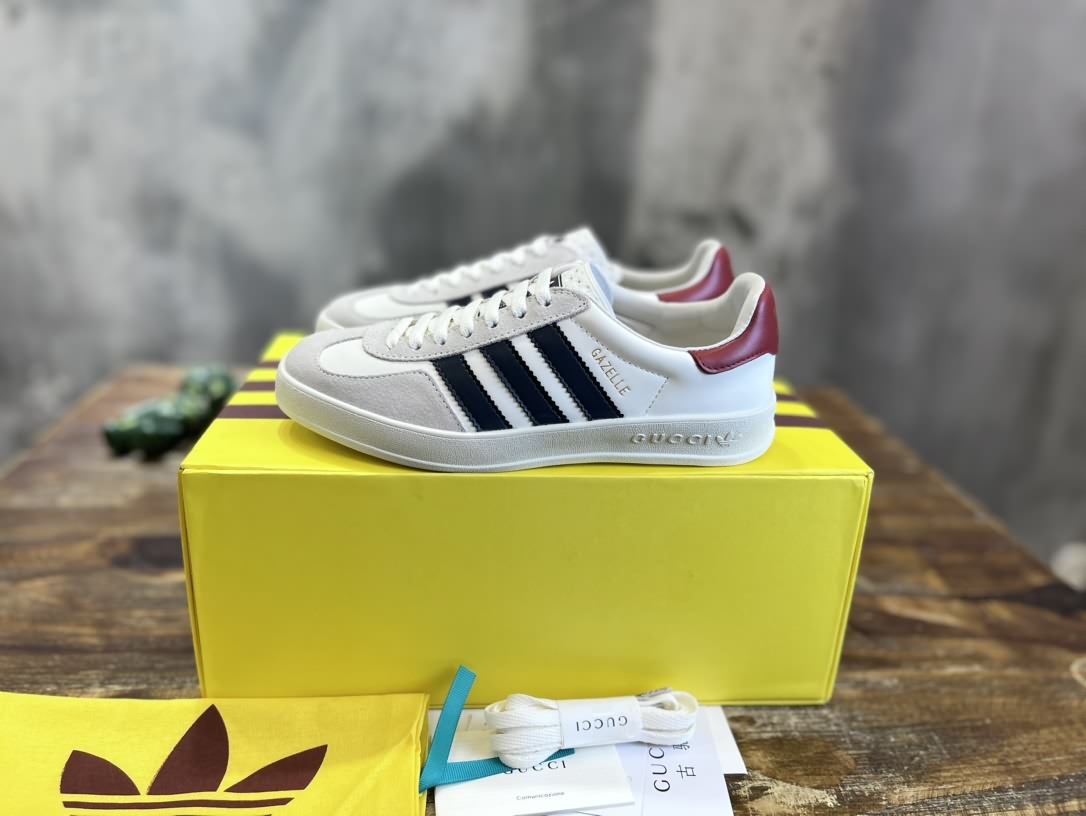 adidas x Gucci聯名款Gazelle運動鞋