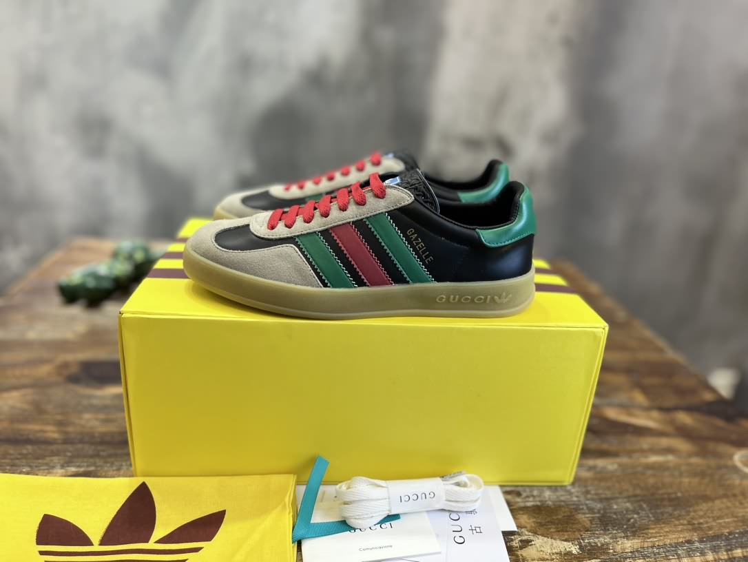 adidas x Gucci聯名款Gazelle運動鞋