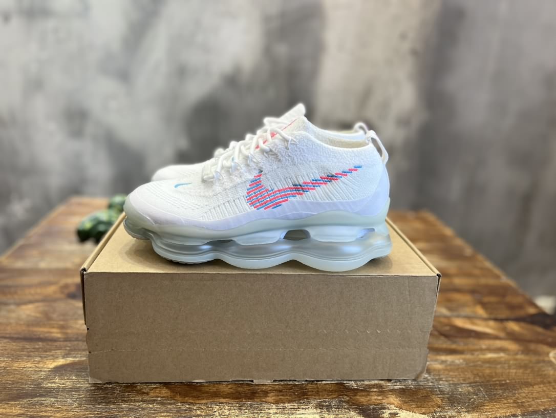 全新耐克Nike Air Max Scorpion Flyknit"Black/Purple"天蠍座系列2022款超級大氣墊系列前衛增高低幫休閒運動慢跑鞋