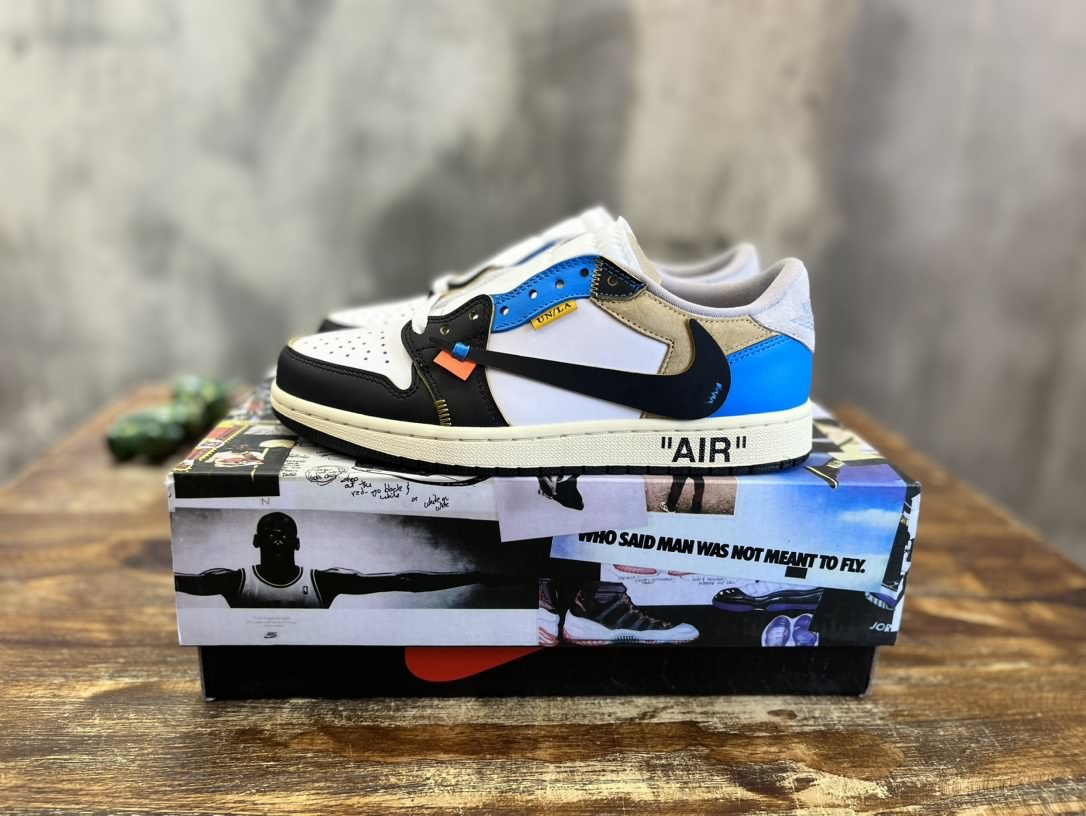 新配色Air Jordan 1 low 喬一低幫復古籃球運動鞋