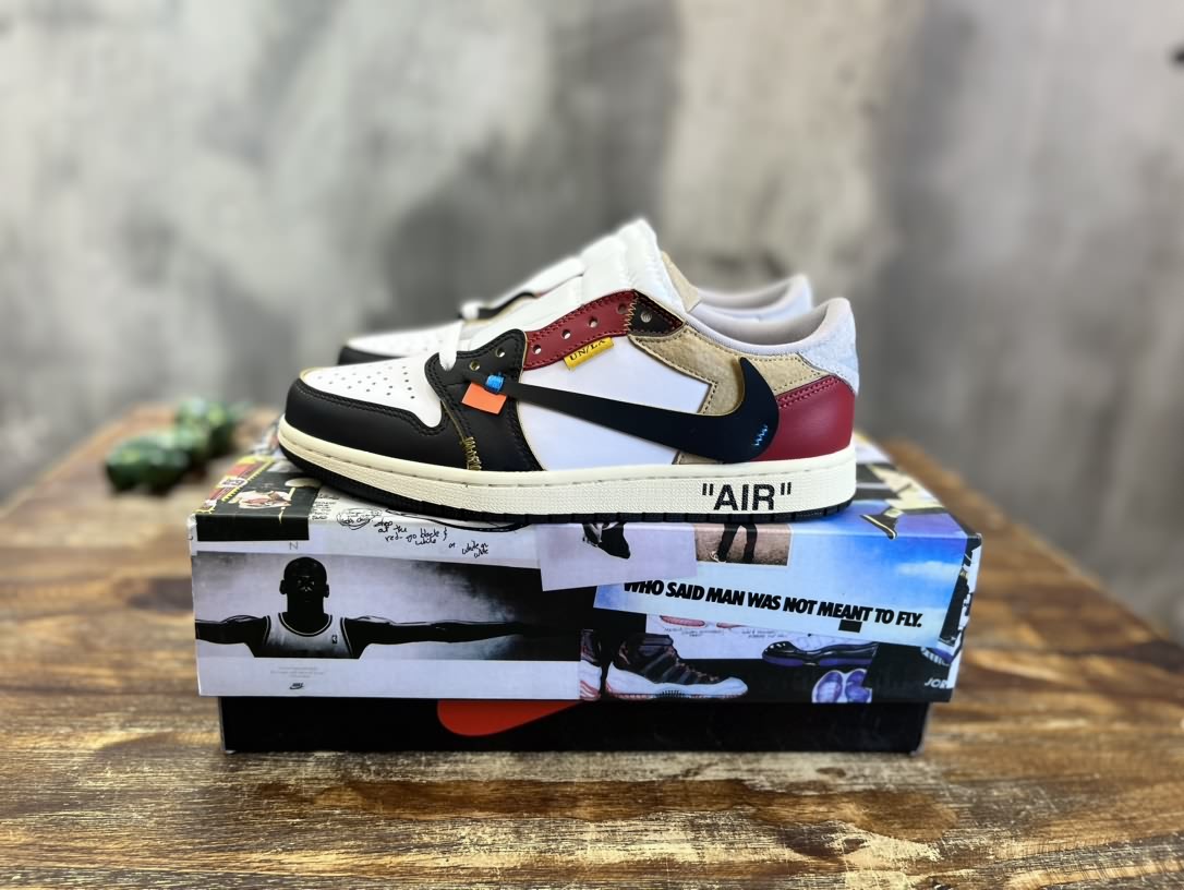 新配色Air Jordan 1 low 喬一低幫復古籃球運動鞋