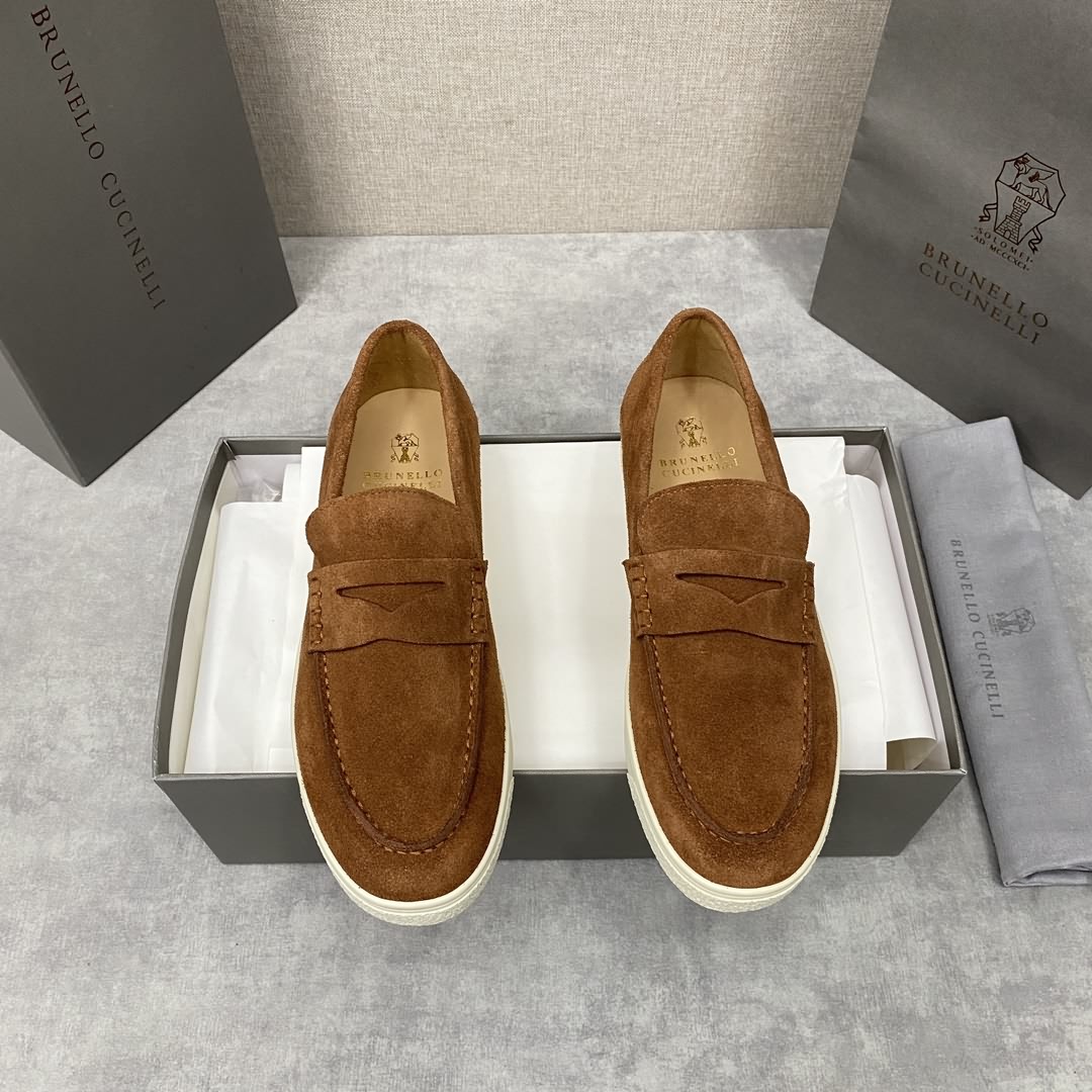 Brunello Cucinell*  牛皮經典樂福鞋