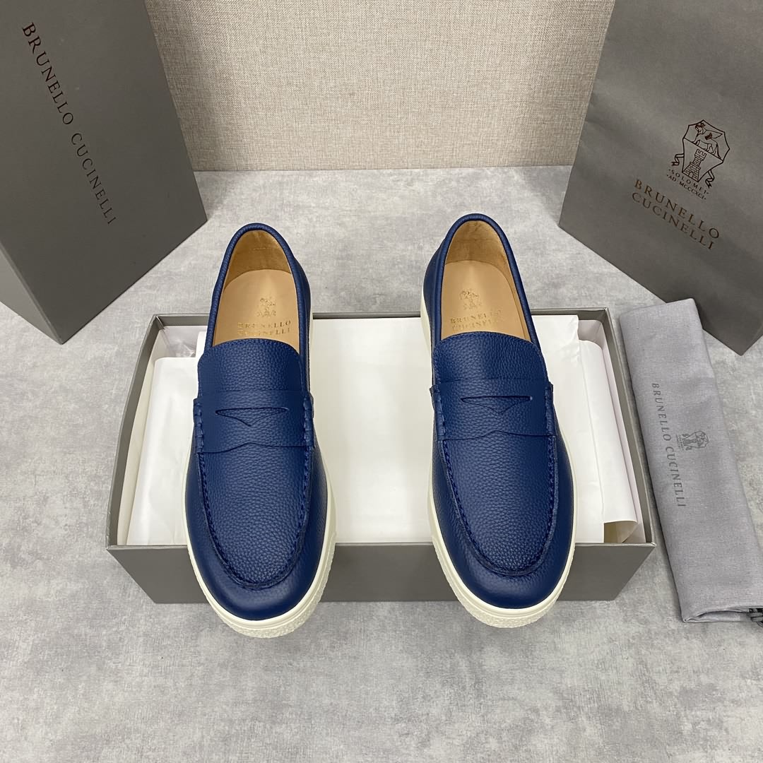 Brunello Cucinell*  牛皮經典樂福鞋
