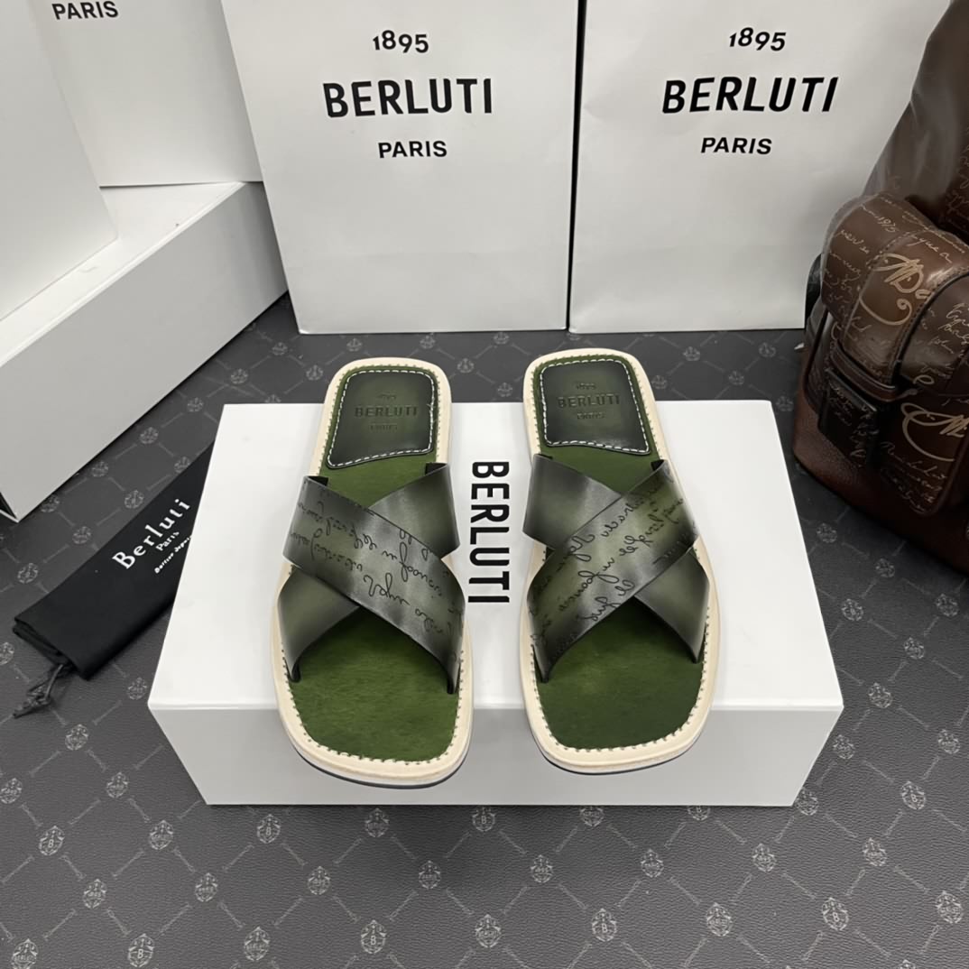 布魯提  Berlut*  Elio拖鞋